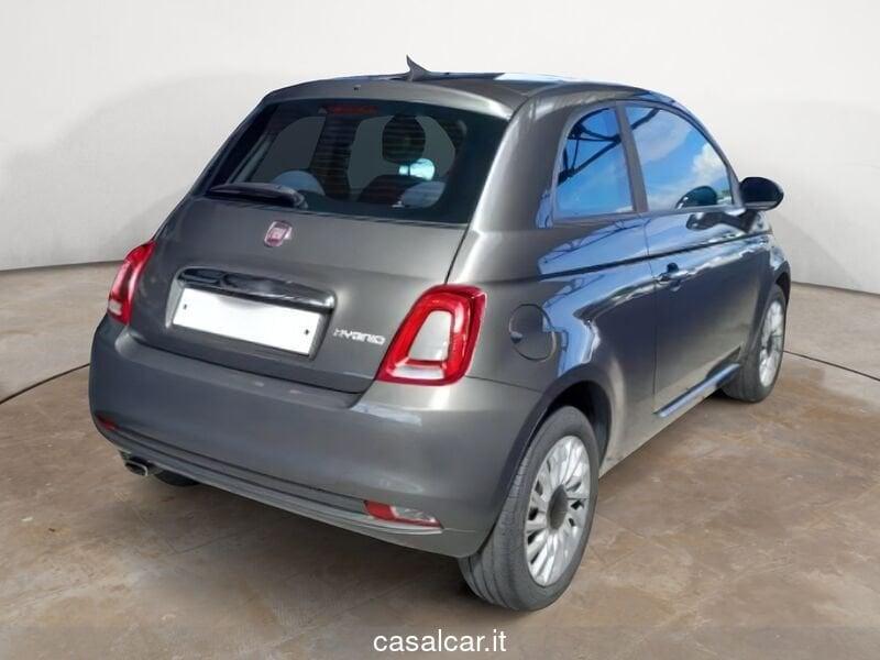FIAT 500 1.0 Hybrid Lounge 3 ANNI DI GARANZIA KM ILLIMITATI PARI ALLA NUOVA