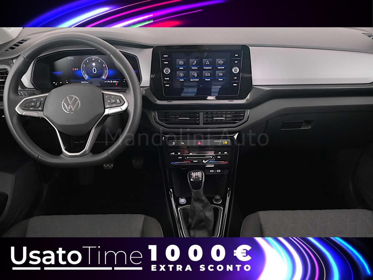 Volkswagen T-Cross 1.0 tsi 95cv life