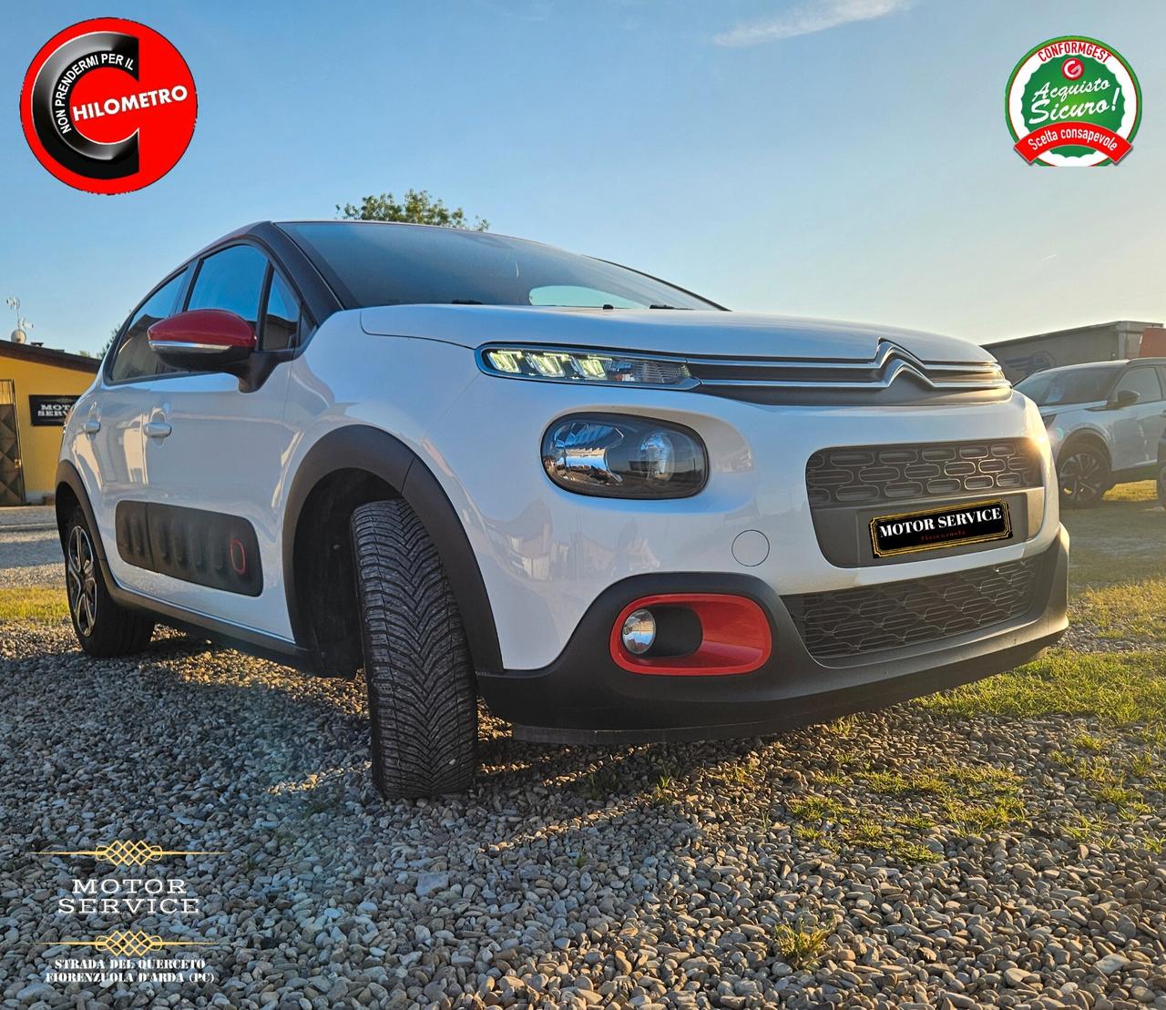 Citroen C3 PureTech 82 Shine KM DOCUMENTATI DA 99€ MESE