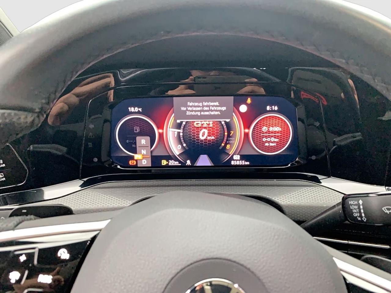 Volkswagen Golf GTI 2.0 TSI DSG FENDI BLACK STYLE LM19 KAMERA