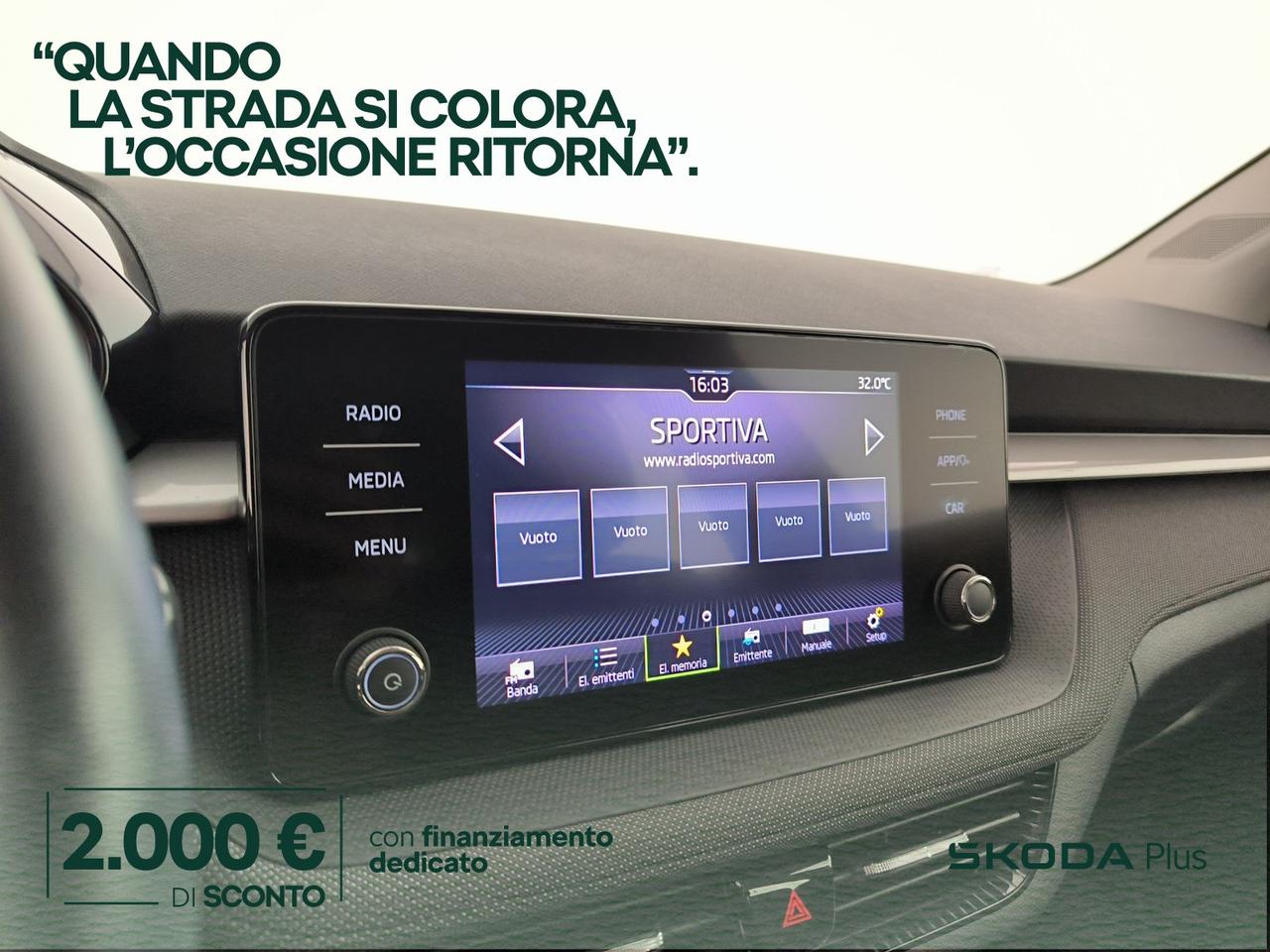 Skoda Fabia 1.0 mpi evo ambition 80cv
