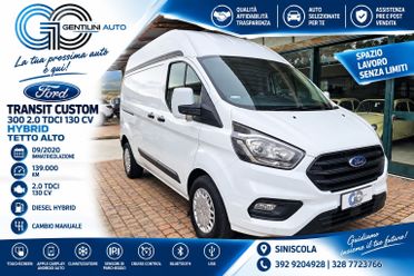 Ford Transit Custom 300 2.0 tdci 130cv Hybrid tetto alto