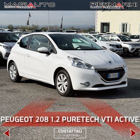 Peugeot 208 1.2 VTi 82 CV 3 porte Active