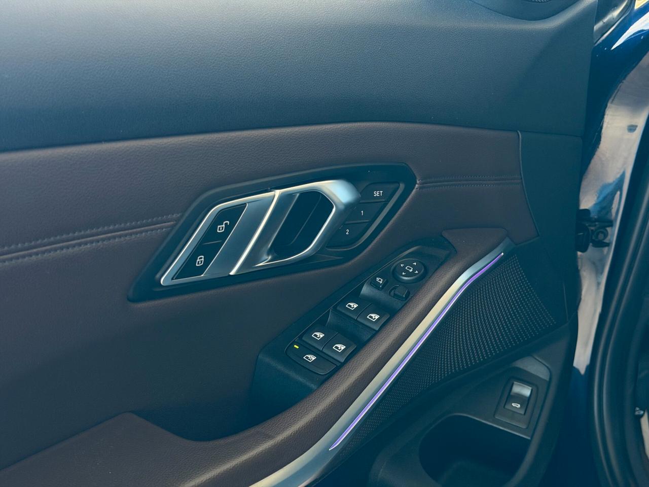 BMW 330d 3.0cc 265Cv Touring xdrive Msport auto gancio traino