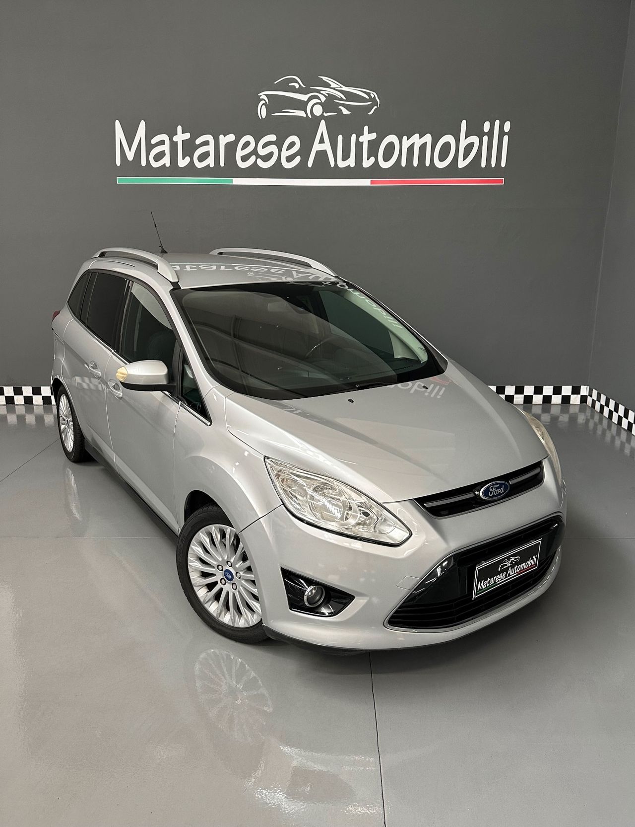 Ford C-Max 1.6Tdci 115cv 7 Posti Tagliandata Garantita Finanziabile