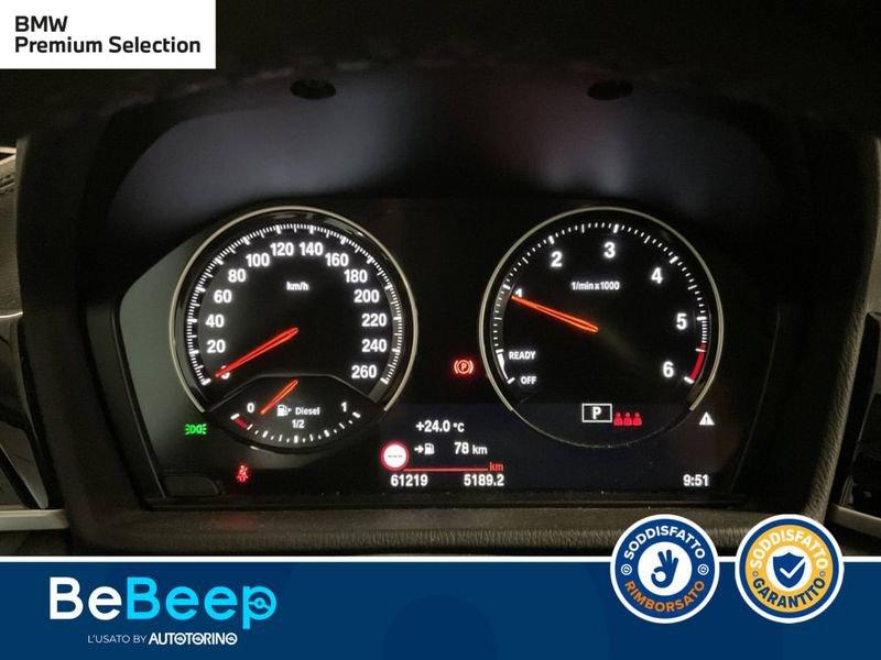 BMW X1 SDRIVE16D XLINE AUTO