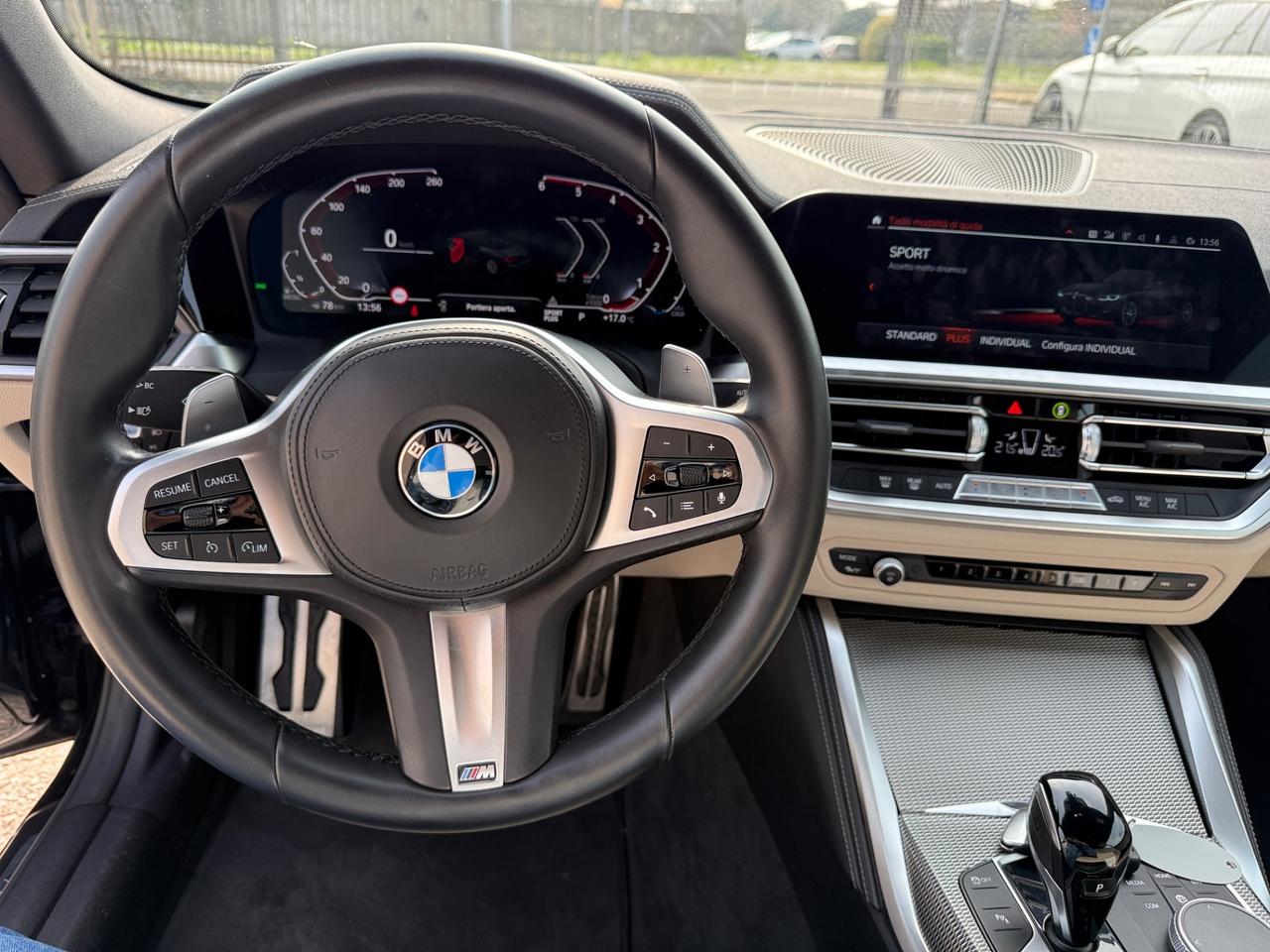 Bmw 430 430d Mhev 48V Cabrio Msport Full TOP di GAMMA