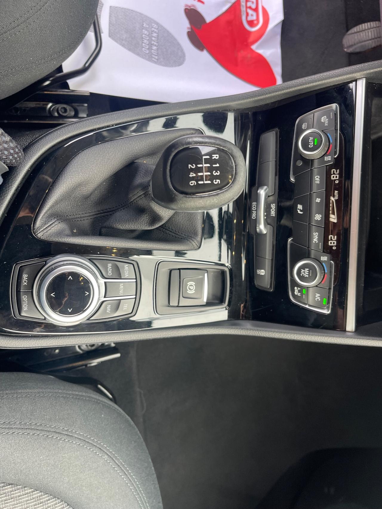 BMW 216D 115CV TWIN TURBO FULL MANUALE MY16