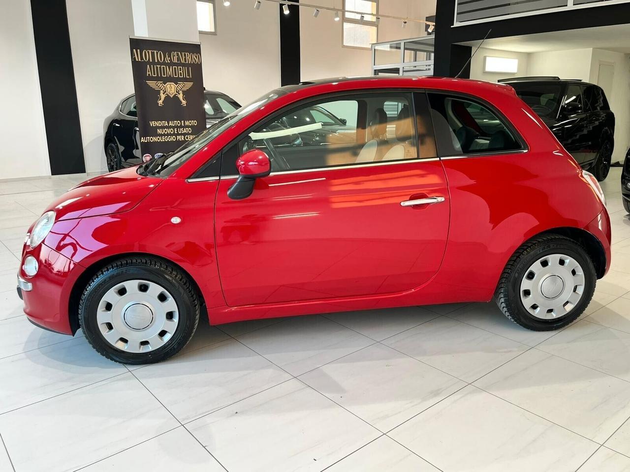 FIAT 500 1.2 69CV LOUNGE CON TETTO PANORAMICO