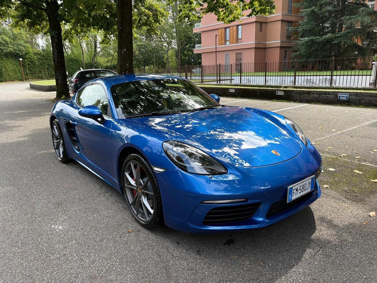 Porsche Cayman S 718 2.5 BENZINA ANNO 2018