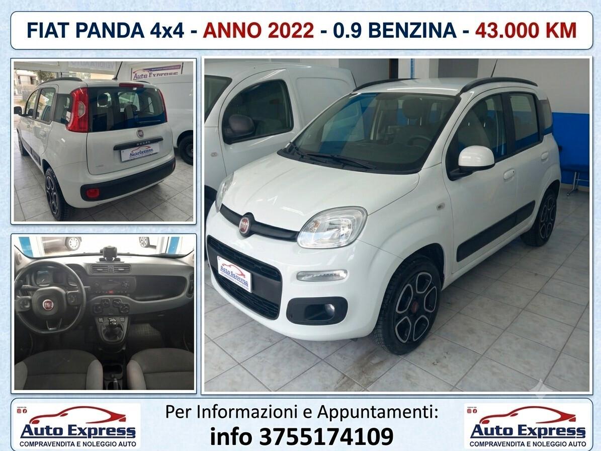Fiat Panda 4x4 anno 2022 benzina 0.9 km 43 mila