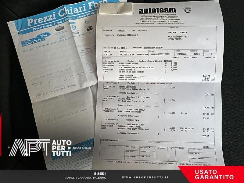 Renault Kadjar Kadjar 1.5 dci energy Intens 110cv edc