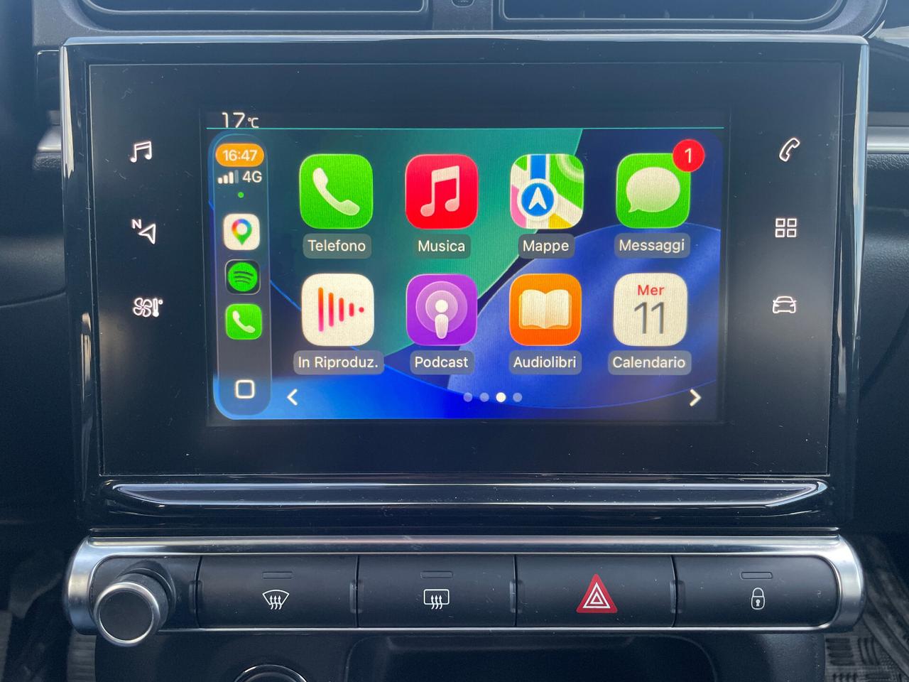 Citroen C3 1.5 BlueHDi 100CV Shine-NAVIGATORE-RETROCAMERA