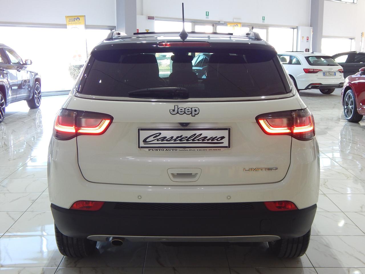 Jeep Compass 1.6 mjt Limited 130cv TETTO-NAVI-PELLE-PARK-LED