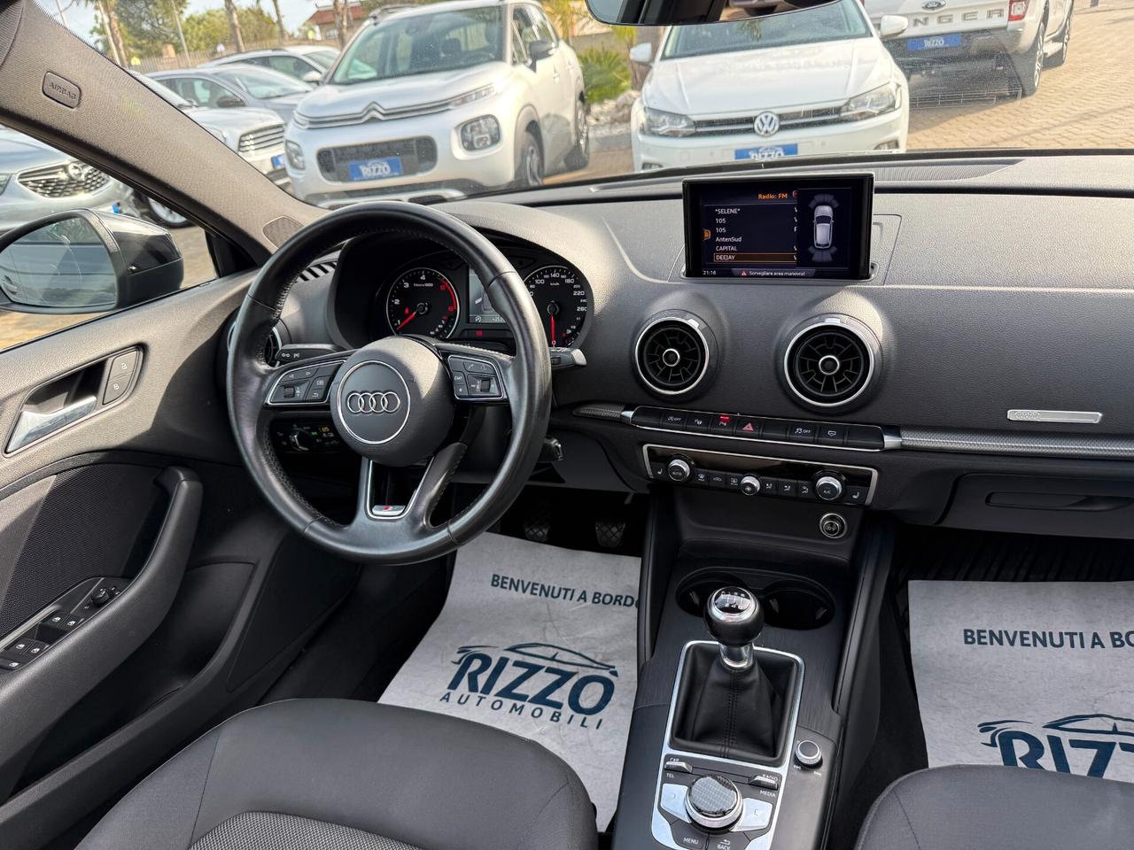 AUDI A3 SPB 35TDI 150CV S-LINE TETTO IDENTITY BLACK