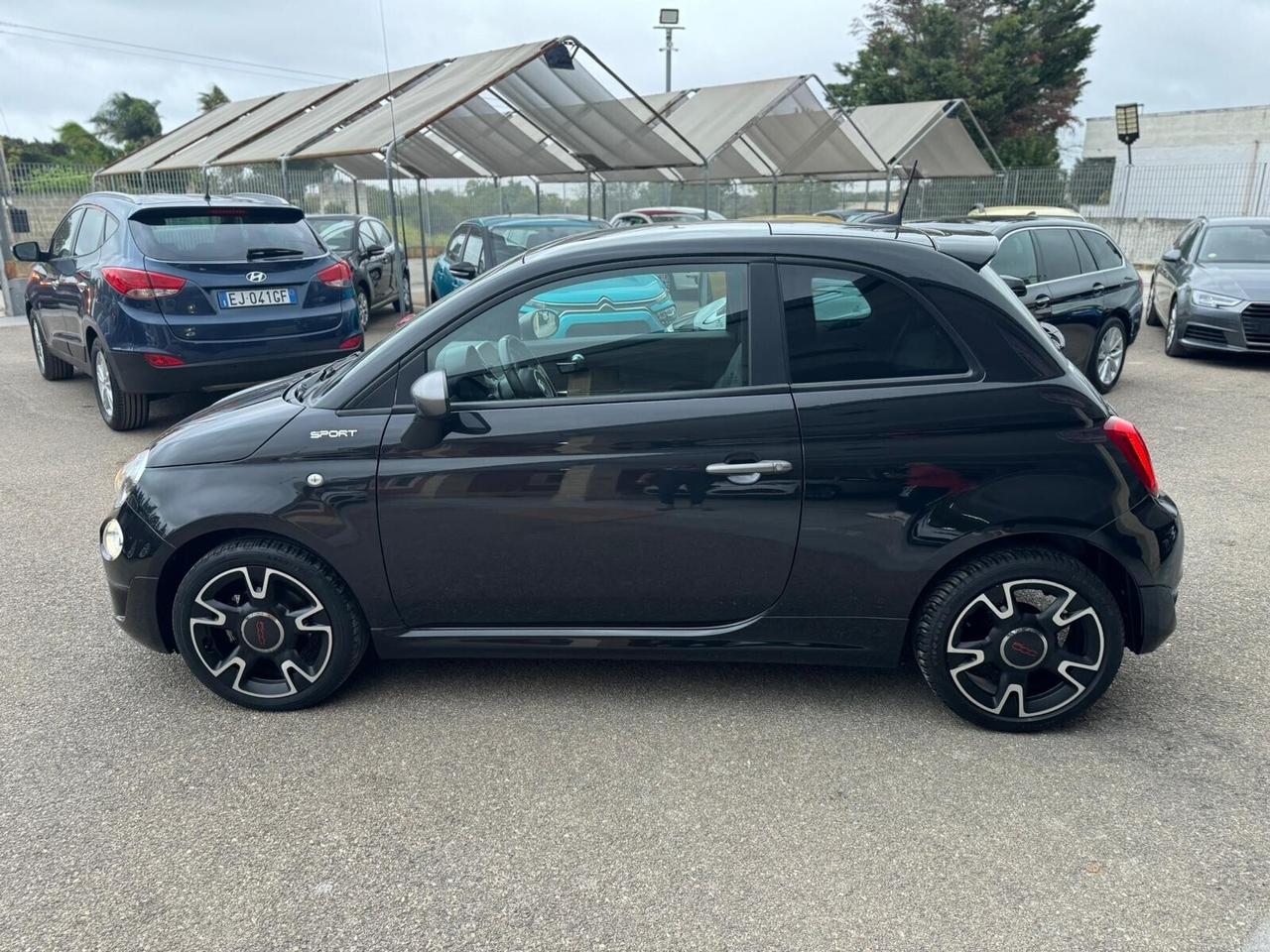 Fiat 500 1.0 Hybrid Sport cockpit tetto