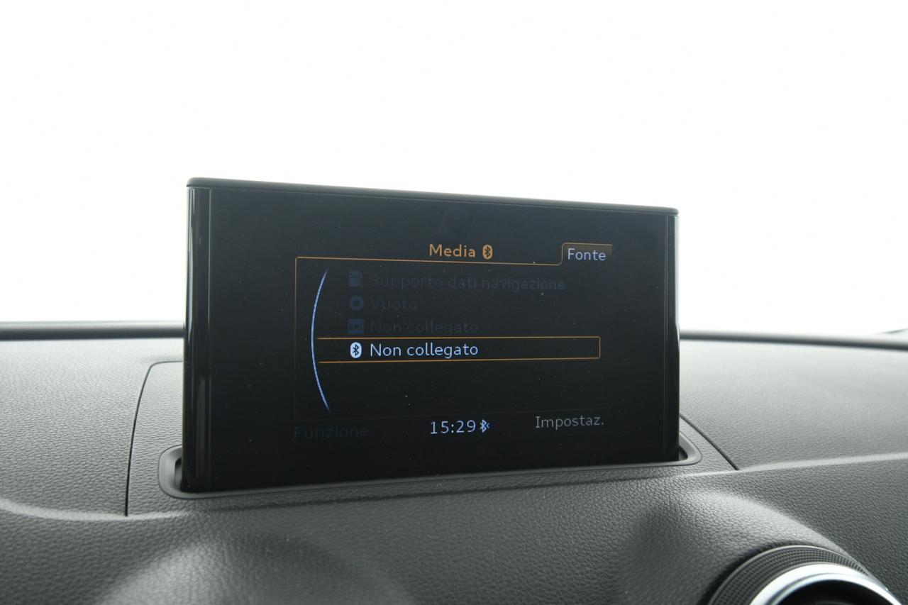 AUDI A3 Sportback 1.4 g-tron Attraction COMMERCIANTI+BLUETOOTH