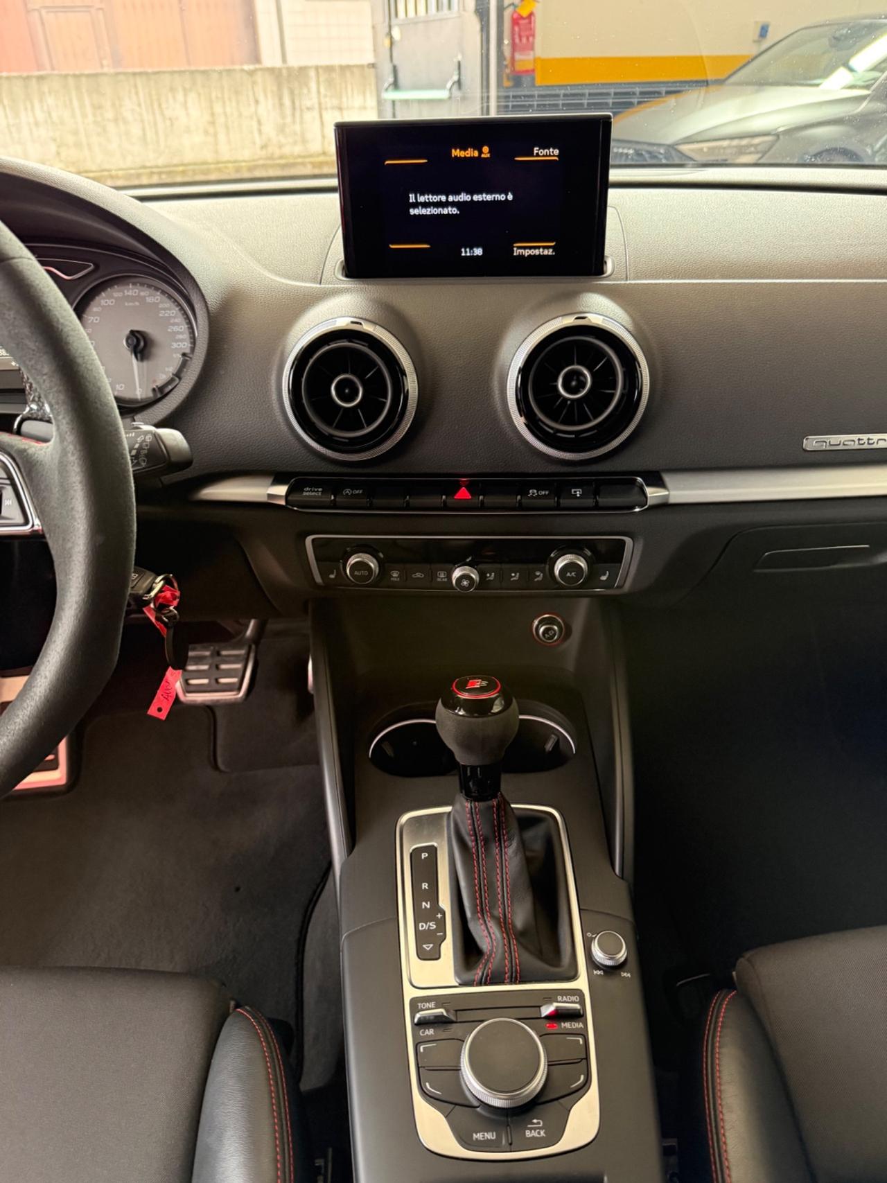 Audi S3 2.0 tfsi s tronic scarico