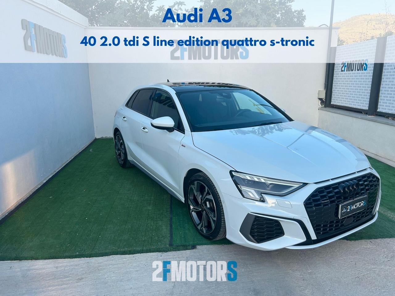 Audi A3 SPB 40 TDI quattro S tronic line edition
