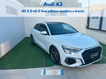 Audi A3 SPB 40 TDI quattro S tronic line edition