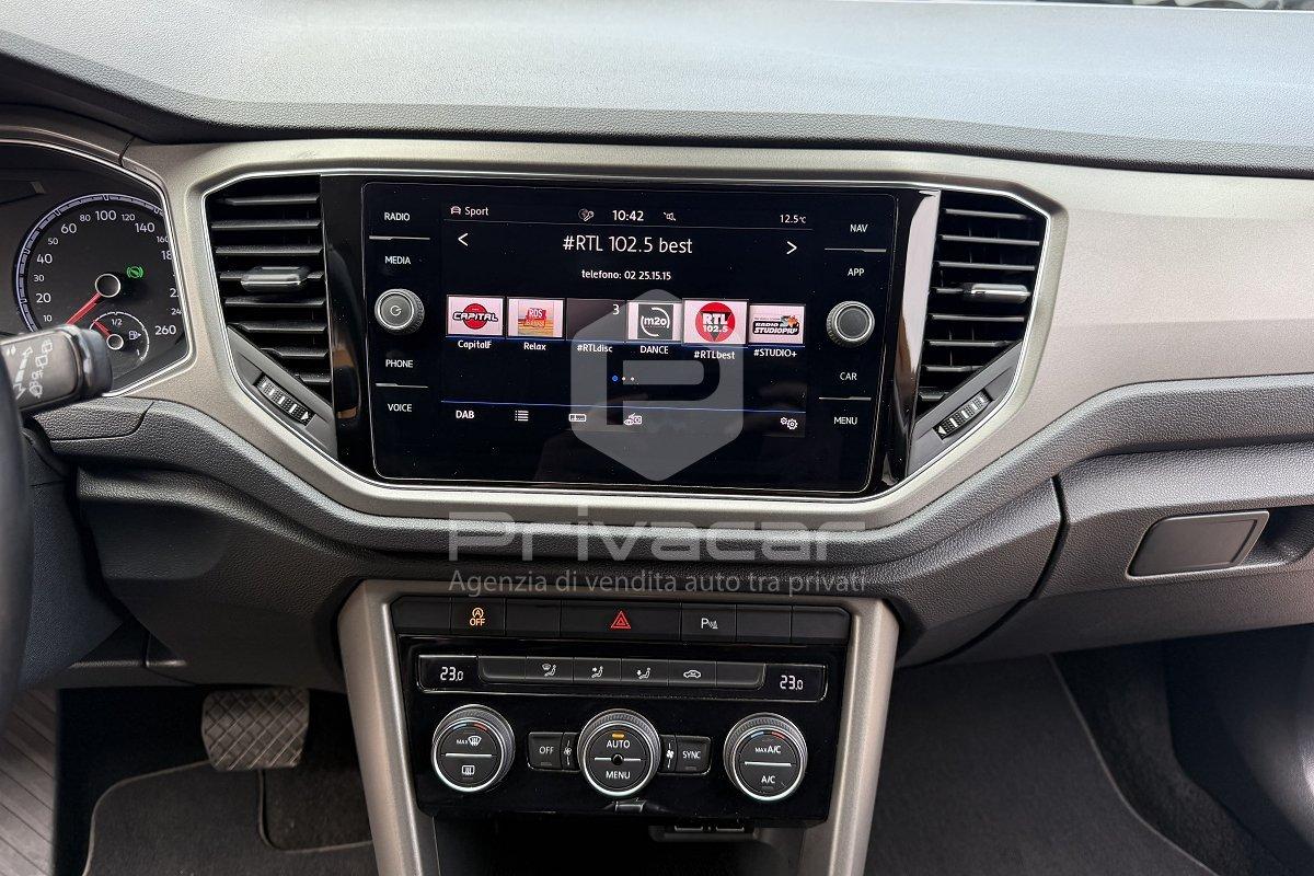 VOLKSWAGEN T-Roc 2.0 TDI SCR 150 CV DSG 4MOTION Advanced BlueMot. Tech.