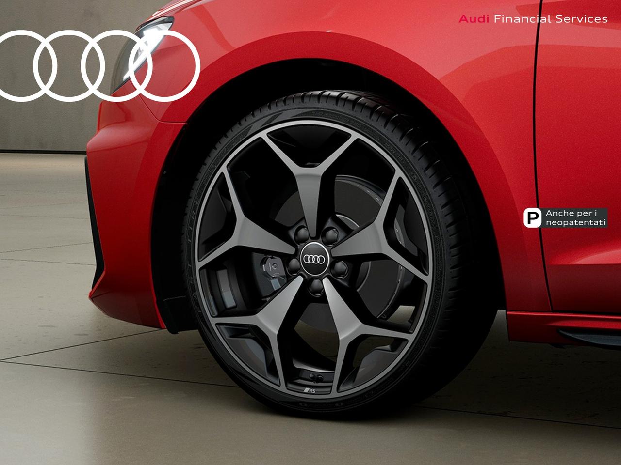 Audi A1 sportback 30 1.0 tfsi identity black 116cv s-tronic