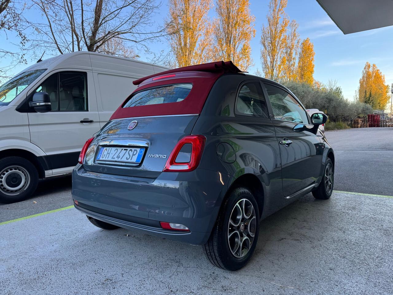 Fiat 500 C 1.0 hybrid (Red) 69Cv GARANZIA 24 MESI