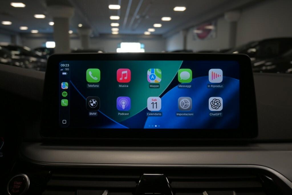 BMW 518D 150CV STEPTRONIC 48V BUSINESS DESIGN ( FARI LED - BMW DIGITAL COCKPIT - BMW DISPLAY KEY - PELLE - HEAD-UP DISPLAY - CRUISE - NAVI - MIRROR - PARK ASSISTANT - TELECAMERA POST. - CERCHI 18 )