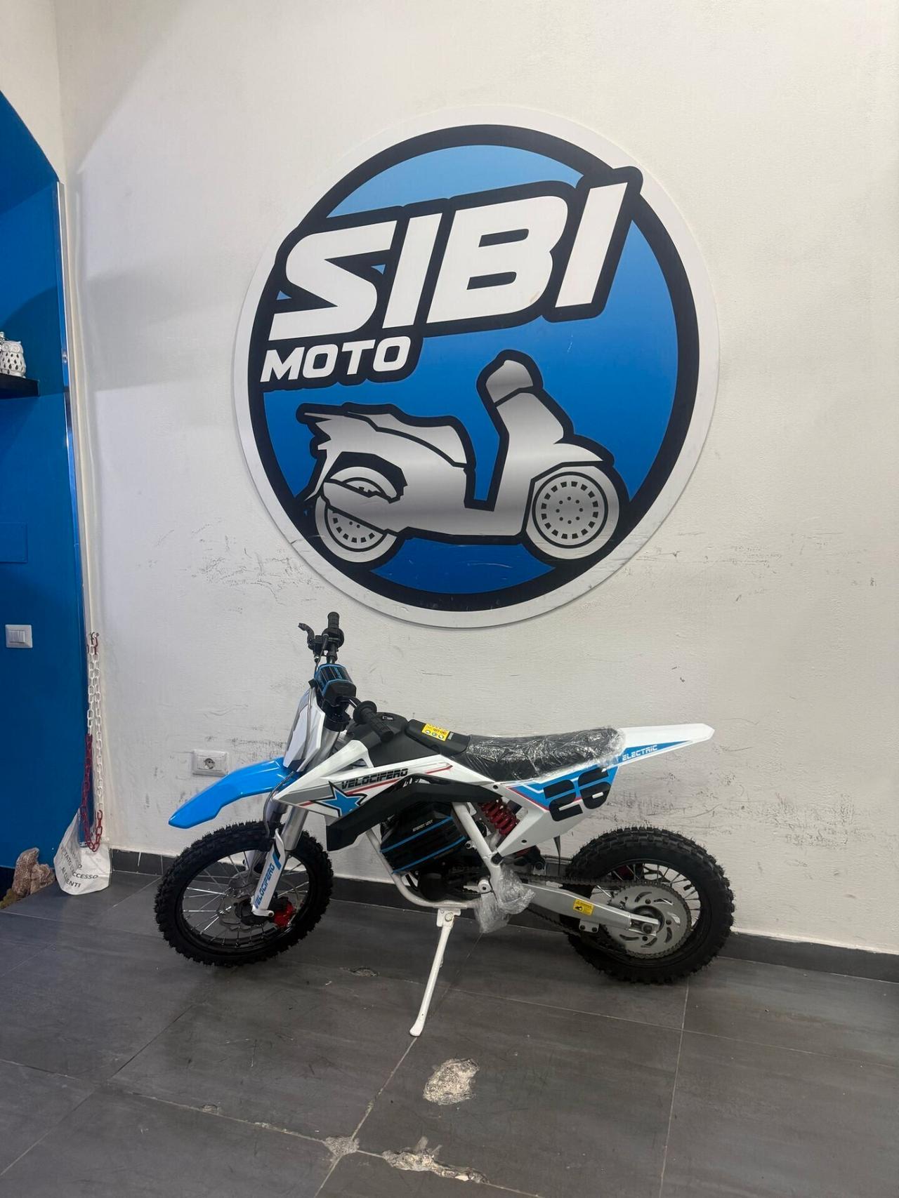 VELOCIFERO JUNIOR CROSS LEM A12 ELETTRICA BLU