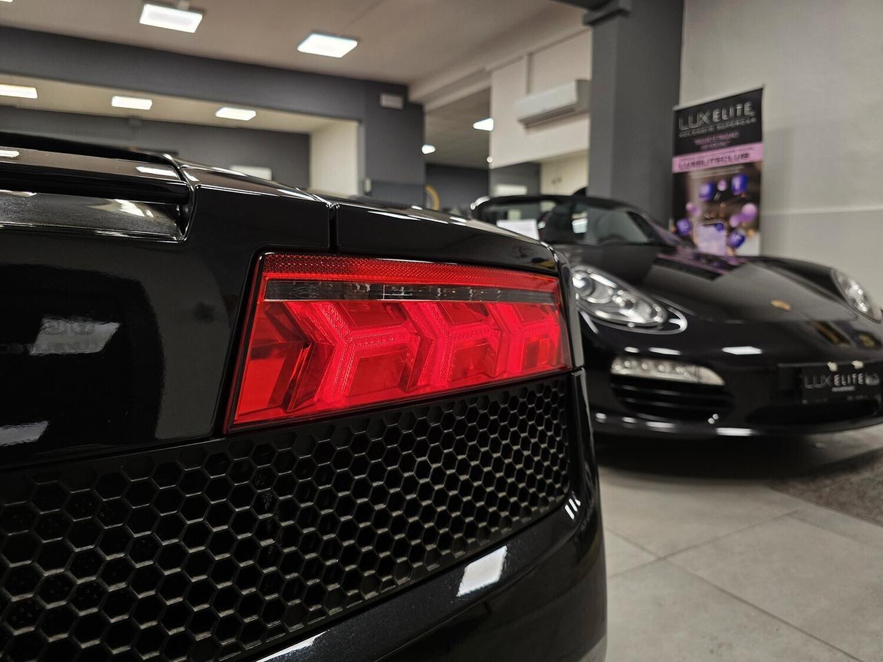 Lamborghini GALLARDO COUPE 5.2 V10 LP 560-4 E-GEAR FULL BLACK _ COMPLETAMENTE ORIGINALE _ ALCANTARA _ LIFT _ SERVICE BOOK _ CERCHI 19 CALLISTO
