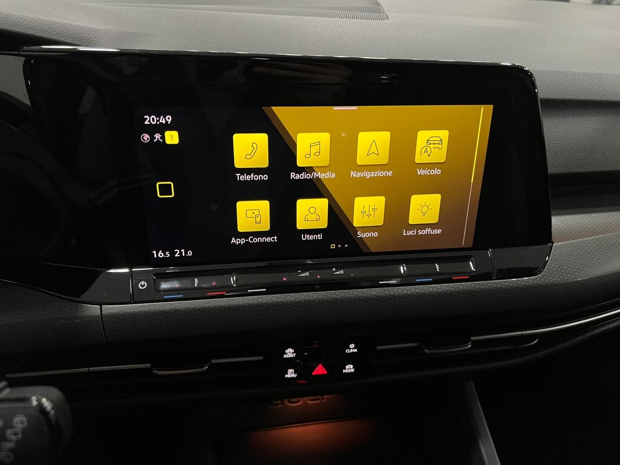 Volkswagen GOLF 8 2.0 TDI DSG GTD 200 cv