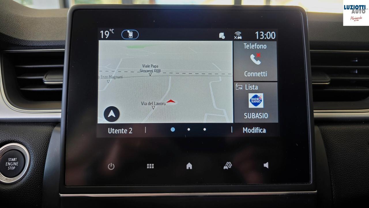Renault Captur TCe 100 CV GPL Techno + Gancio Traino