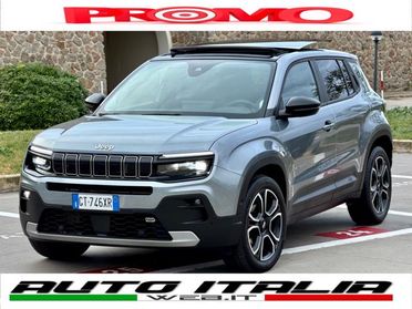 JEEP Avenger 100CV SUMMIT+TETTO APRIBILE+18'+RCAM+LED+PELLE