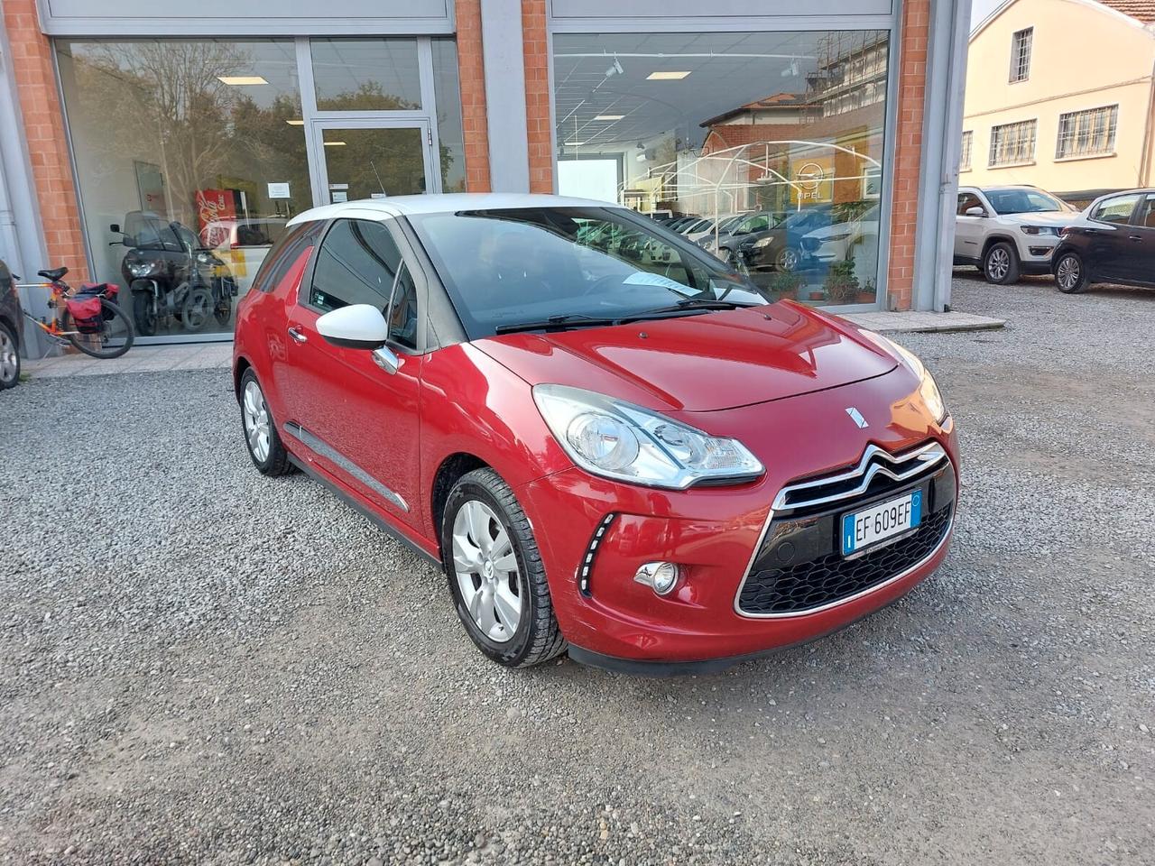 Ds DS3 3 1.6 e-HDi 90 airdream So Chic ok neopatentati