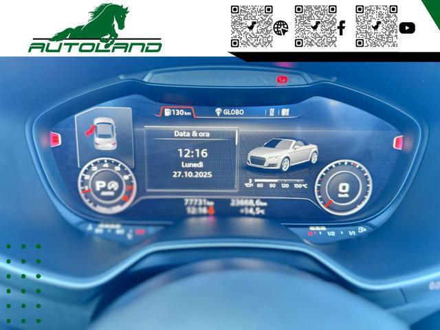 AUDI TT Roadster 1.8 TFSI S tronicBang & Olufsen Cerchi18?