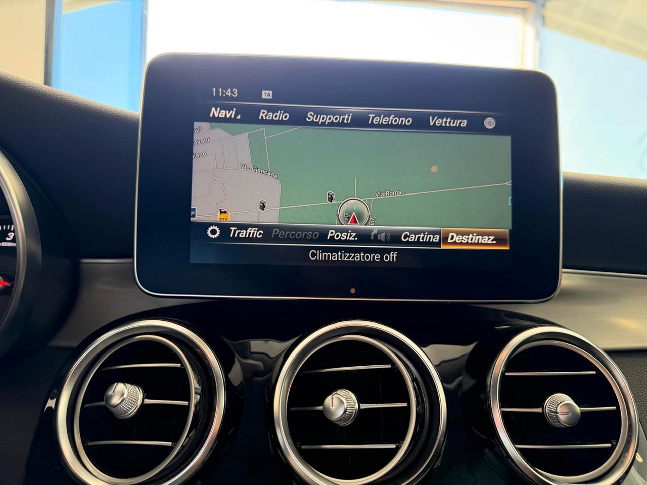 MERCEDES-BENZ GLC 250D 4MATIC PREMIUM 2.0 204CV PELLE NAVI CAM ANNO 2018