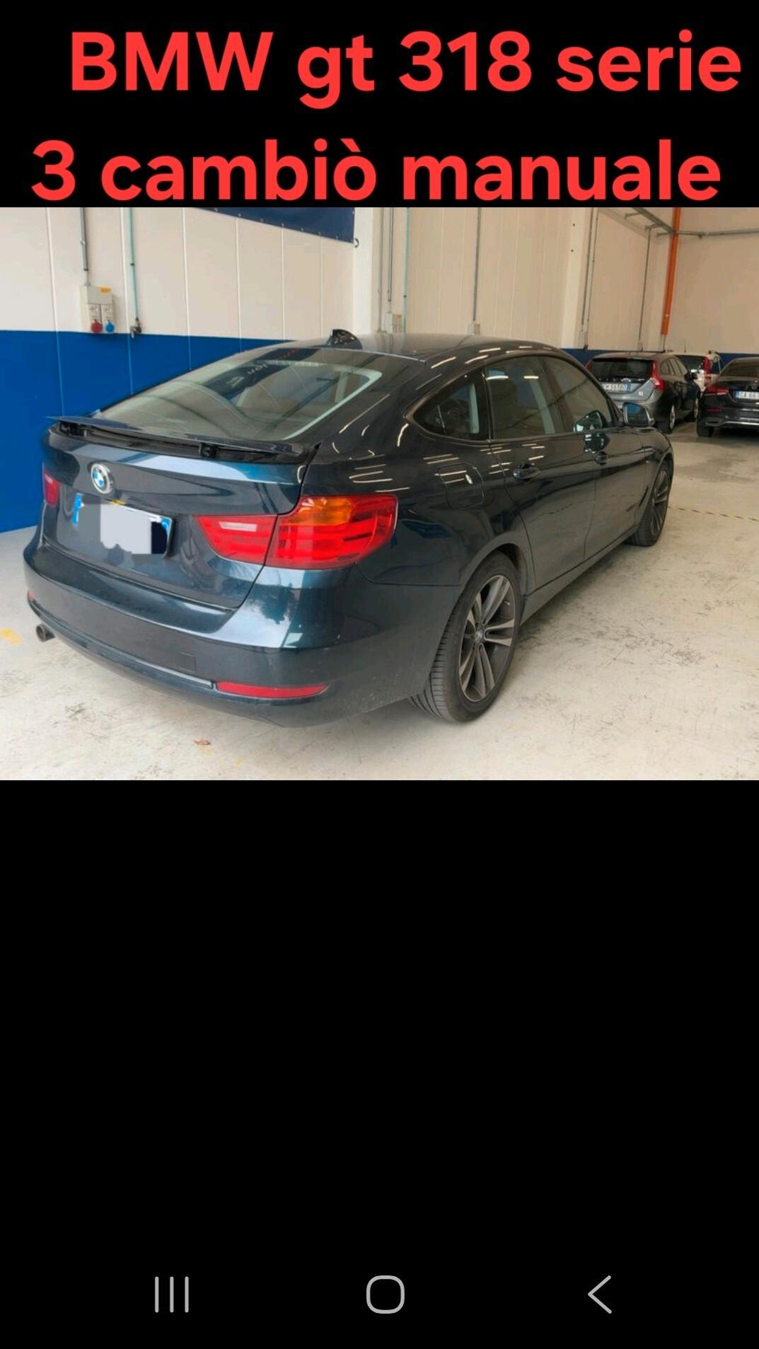 Bmw 318 GT CAMBIO MANUALE