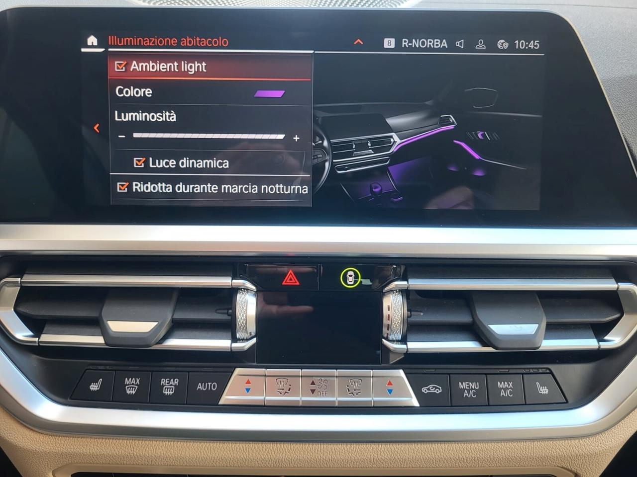 Bmw 318 D 48V Touring Luxury+Pelle+Vetri Oscurati...