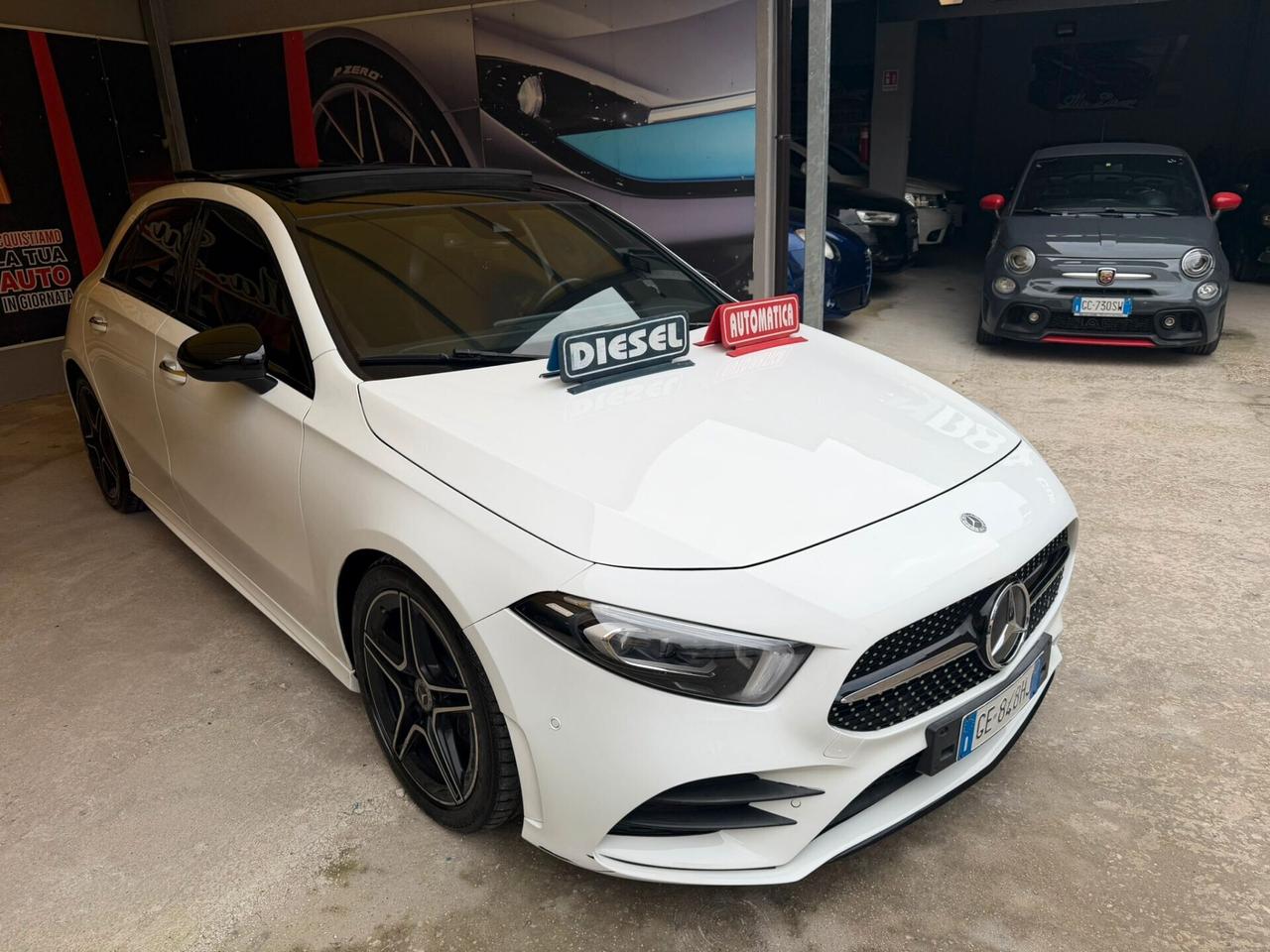 Mercedes-benz A 180 2.0cc diesel 12 mesi garanzia-2021