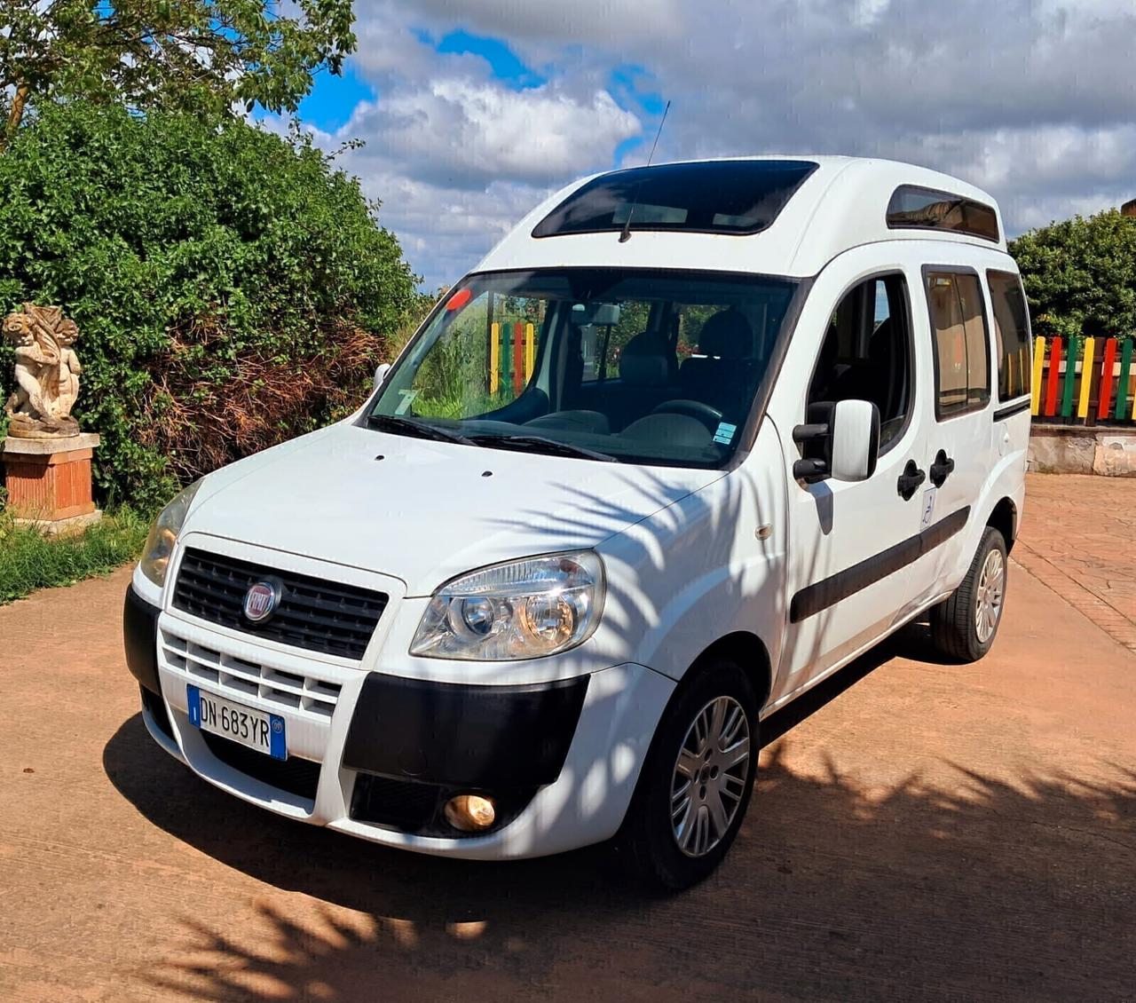 Fiat Doblo Doblò 1.4 benzina EURO4 TETTO ALTO TRASPORTO DISABILI