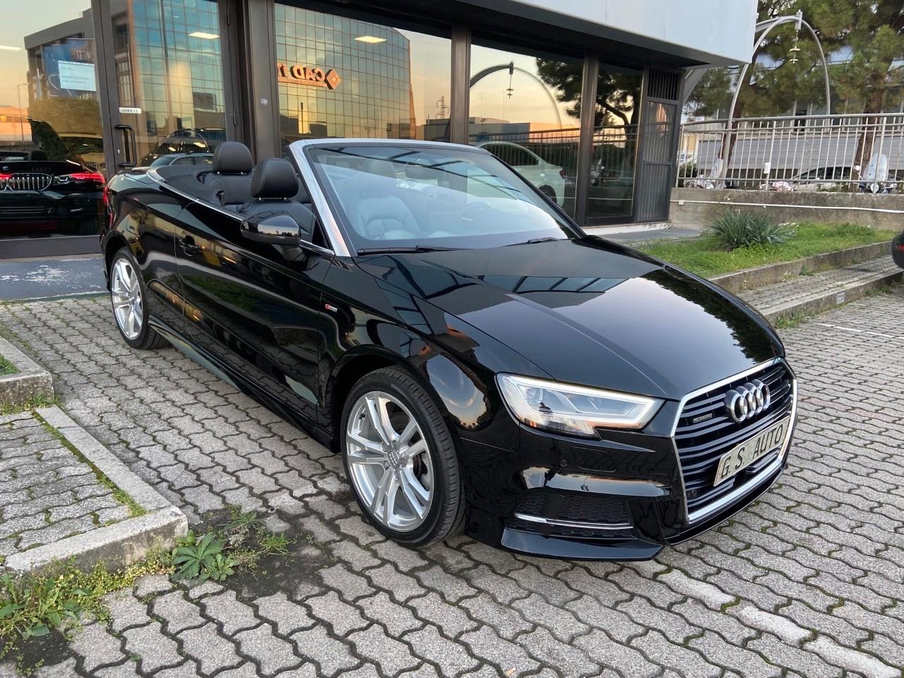 Audi A3 Cabrio 2.0 tfsi 220cv Sport Edition quattro s-tronic - 2018 - IVA ESPOSTA