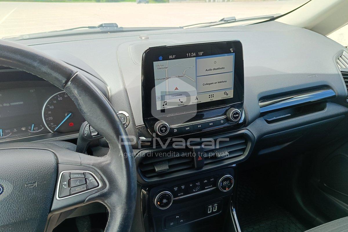 FORD EcoSport 1.5 TDCi 125 CV Start&Stop AWD ST-Line Black Edition