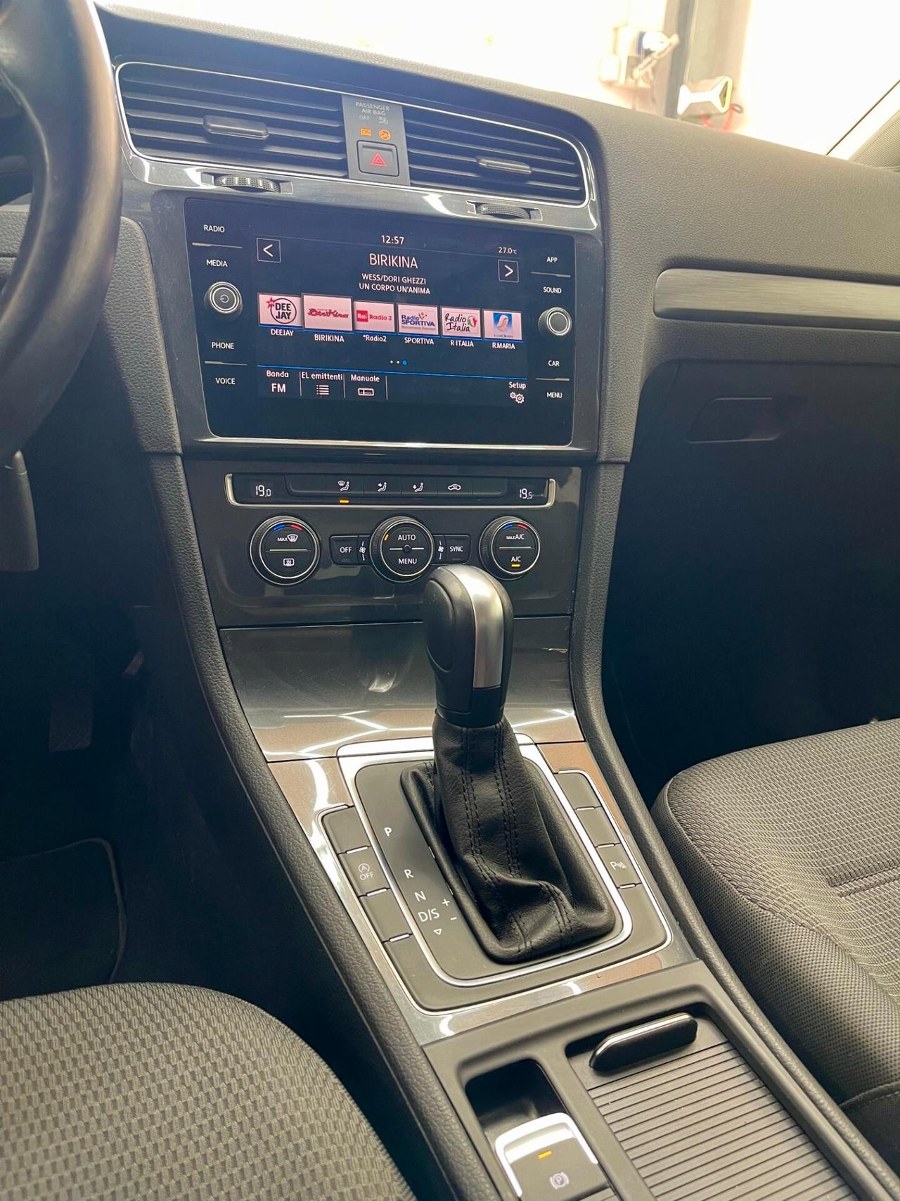 Volkswagen Golf 1.5 TGI DSG 5p. UNICOPROPRIETARIO TAGLIANDI UFFICIALI