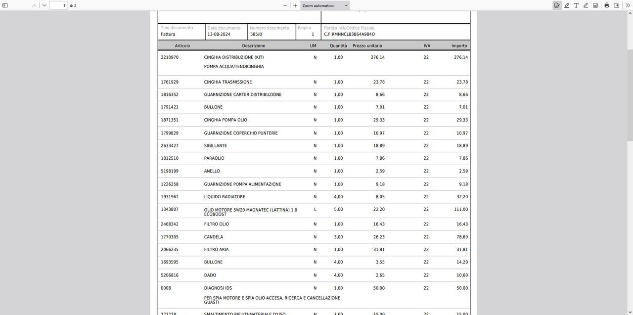 Ford EcoSport 1.0 EcoBoost automatico Business garanzia 12 mesi
