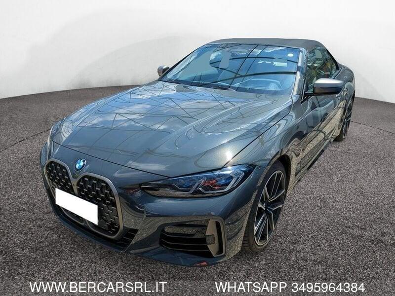 BMW Serie 4 Cabrio M440i 48V xDrive Cabrio*HARMAN KARDON*PROIETTORI LASER*HEAD UP DISPLAY*