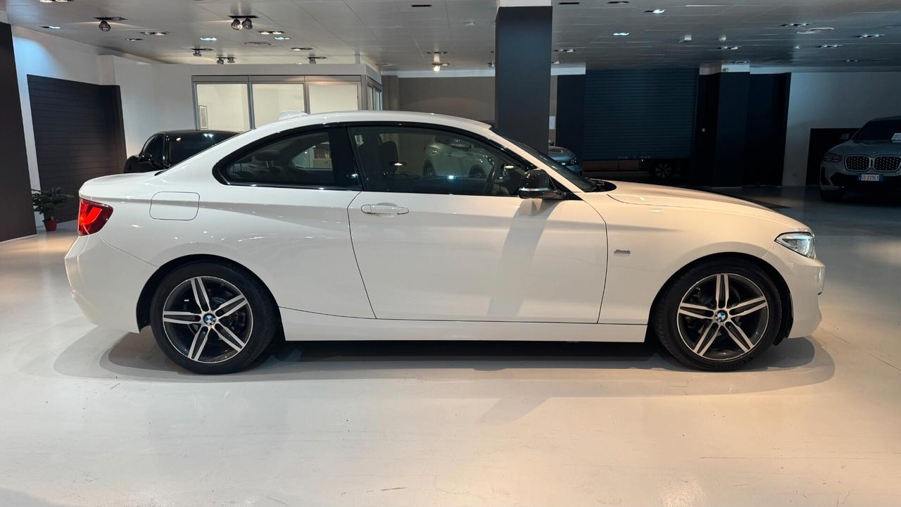 BMW 218D COUPE' LUXURY 2.0 D 150CV - 2016