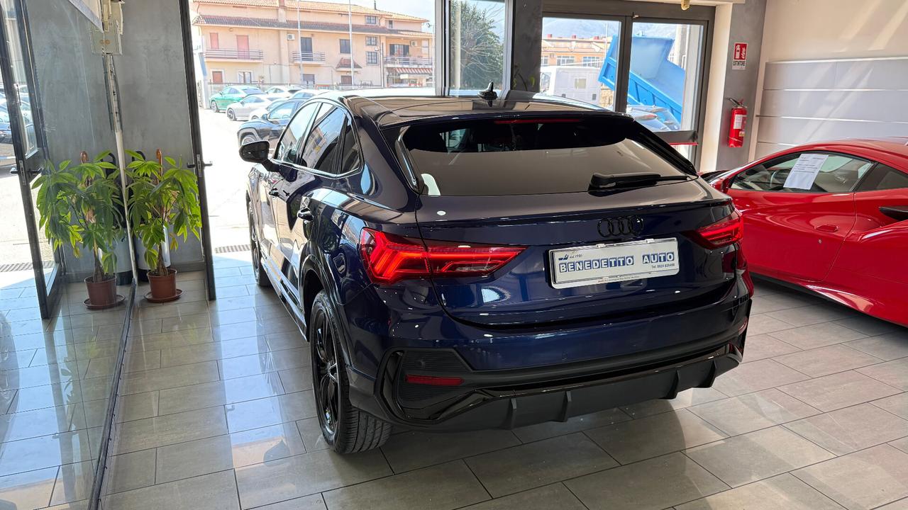 Audi Q3 SPORTBACK 35 TDI S LINE IDENTITY BLACK