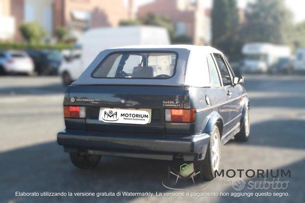 Volkswagen Golf II Serie Karmann