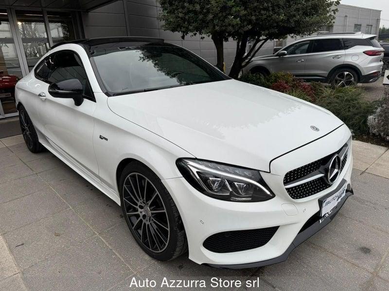 Mercedes-Benz Classe C C 43 4Matic AMG Coupé *TETTO, C19, SCARICO, PACK NIGHT, PROMO AZZURRA*