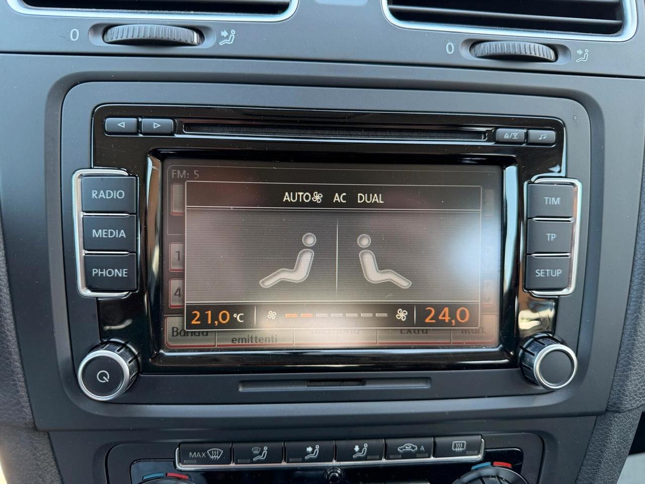 Volkswagen Golf 6 1.6 TDI 105CV 5P HIGHLINE UNIPRO 2010